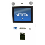 Virtual gate guard with "verified" on screen