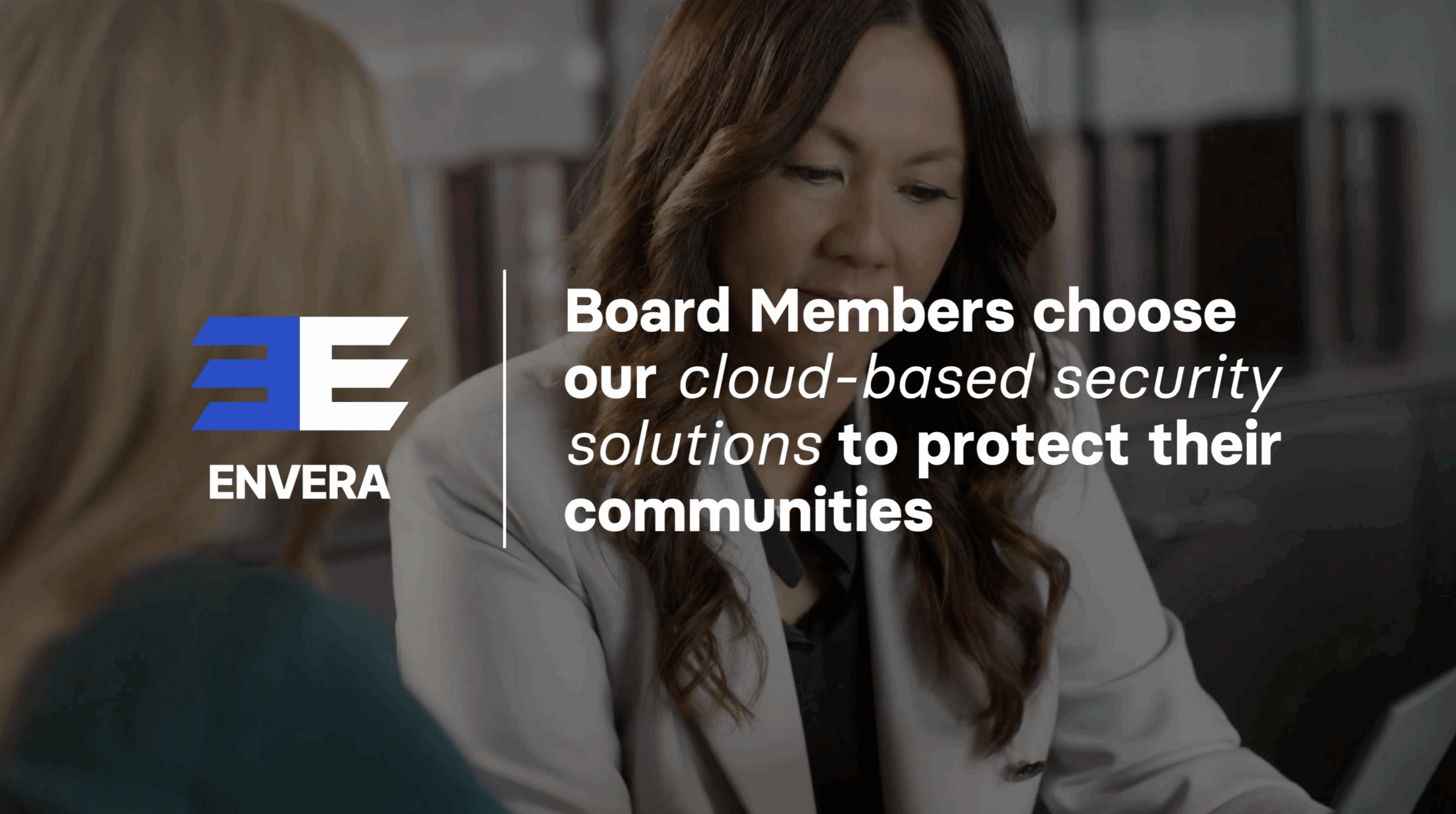 Thumbnail of screenshot from Envera testimonial video from Board Members