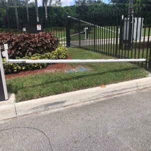 Barrier Arm-connected-to-gate